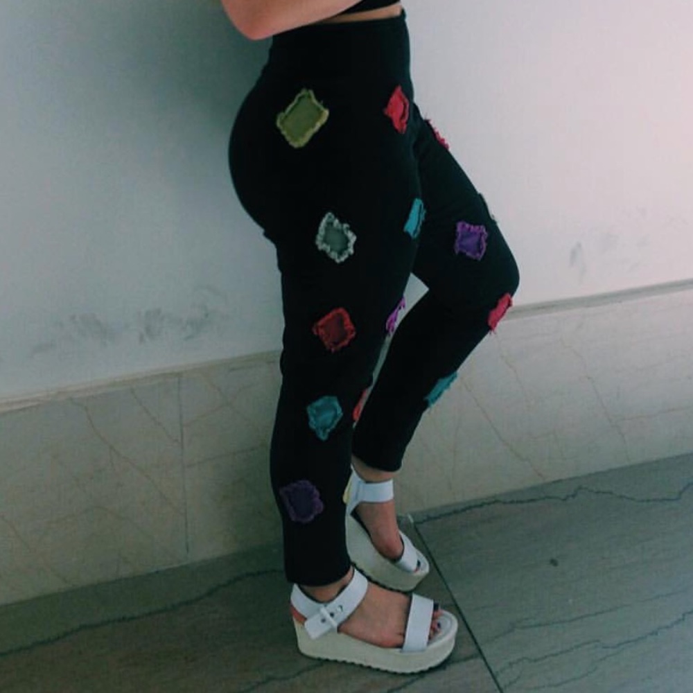 Vintage Twin Stitched Patterned Jean